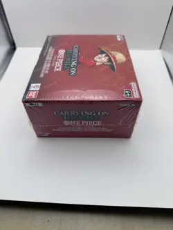 One Piece TCG OP-13 Booster Box Carrying On His Will English Factory Sealed New - Image 1