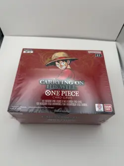 One Piece TCG OP-13 Booster Box Carrying On His Will English Factory Sealed New - Image 2
