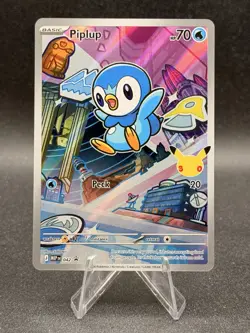 2026 Pokemon TCG EN Piplup 30th Anniversary Promo Card #042 - Image 1