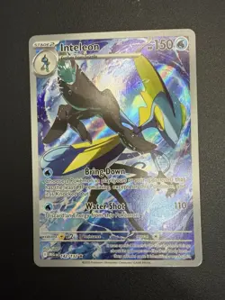 Pokemon Card - Inteleon 142/132 Alt Art - Mega Evolution Base Set - Image 1