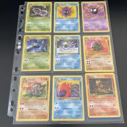 🔥Complete Common Uncommon Fossil set Pokemon Cards 1999 WOTC🔥 - Image 1
