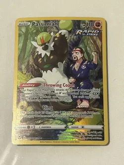 Pokemon TCG Passimian Card TG08/TG30 Silver Tempest Trainer Gallery - Image 1