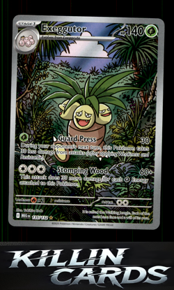 Exeggutor - 135/132 135/132 Pokemon Illustration Rare ME01: Mega Evolution Card - Image 1