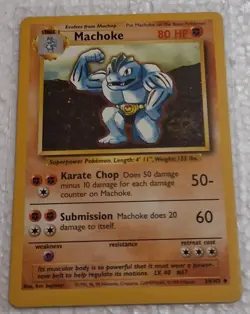 Lot Of 3 Different Machoke & Machamp Pokemon TCG Cards - Image 2
