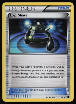 Exp. Share #18 Dragon Vault Pokemon Card - Image 1