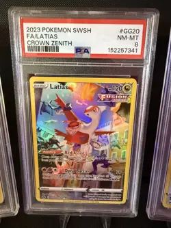 Pokemon Trainer Gallery & Galarian Gallery 9 Card PSA Lot: Pikachu, Latias - Image 3