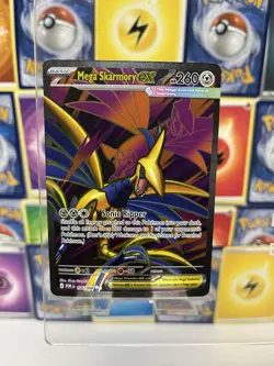 Mega Skarmory Ex 106/088 Perfect Order Pokemon Card. NM - Image 1