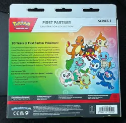 Pokemon Cards 30th Anniversary First Partner Illustration Collection Series 1 - Image 2