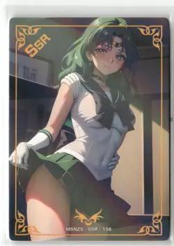 SAILOR NEPTUNE SSR MSNZS-SSR-156 Sailor Moon Anime Collectible Card - Image 1
