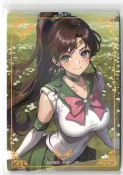 SAILOR JUPITER SSR MSNZS-SSR-146 Sailor Moon Anime Collectible Card - Image 1