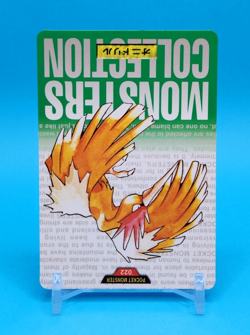 Pokemon Card Japanese - Fearow No. 022 - Bandai Carddass - Green - Image 2
