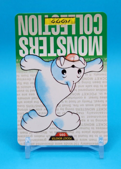 Pokemon Card Japanese - Seel No. 086 - Bandai Carddass - Green - Image 2