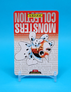 Pokemon Card Japanese - Seaking No. 119 - Bandai Carddass - Red - Image 2