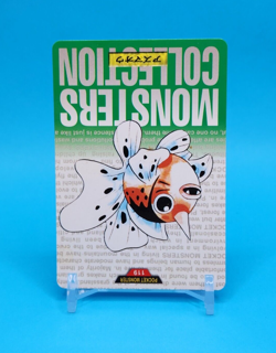 Pokemon Card Japanese - Seaking No. 119 - Bandai Carddass - Green - Image 2