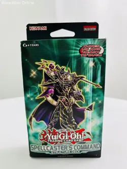 Yu Gi Oh! Structure Deck Spellcaster's Command English Edition Card Game NIB - Image 1