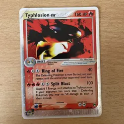 Pokemon Typhlosion EX Sandstorm 2003 Holo Ultra Rare Card 99/100 - Image 1