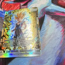 Son Gohan: Childhood FB08-106 SR* Holo Battle Card Dragon Ball Super 35000 HP - Image 5