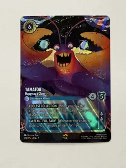 1x Tamatoa - Happy as a Clam - 219/204 - Enchanted - Holofoil NM-Mint Disney Lor - Image 1