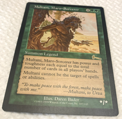 Multani, Maro-Sorcerer MTG Urza's Legacy Regular LP 107/143 - Image 2