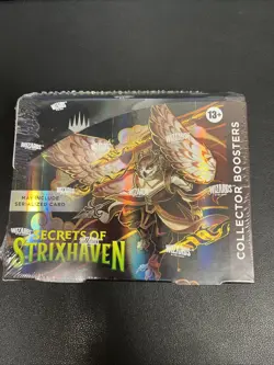 Secrets Of Strixhaven Collector Booster Box New Sealed MTG In Hand - Image 1