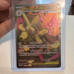 Pokemon Mega Lopunny EX 115/094 Phantasmal Flames Ultra Rare Holo 330 HP - Image 2