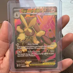 Pokemon Mega Lopunny EX 115/094 Phantasmal Flames Ultra Rare Holo 330 HP - Image 4