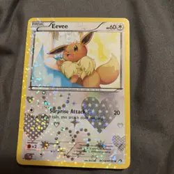 Pokemon Eevee RC14/RC25 Legendary Treasures Radiant Collection Holo Uncommon Eng - Image 1