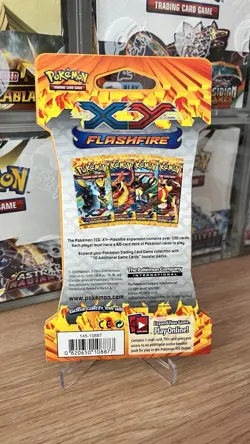 4x Pokemon XY FLASHFIRE SLEEVED BOOSTER PACKS - COMPLETE ART SET - SEALED - Image 4