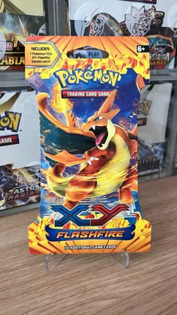 4x Pokemon XY FLASHFIRE SLEEVED BOOSTER PACKS - COMPLETE ART SET - SEALED - Image 5