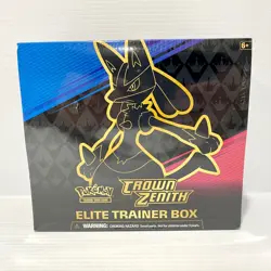 Pokemon TCG Crown Zenith Elite Trainer Box ETB Sealed - Sword & Shield - Image 1