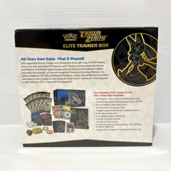Pokemon TCG Crown Zenith Elite Trainer Box ETB Sealed - Sword & Shield - Image 2