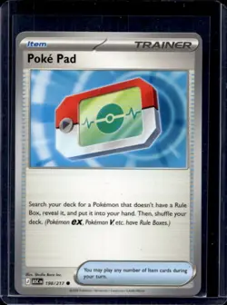 2026 Pokemon Ascended Heroes Poke Pad Common #198/217 - Image 1