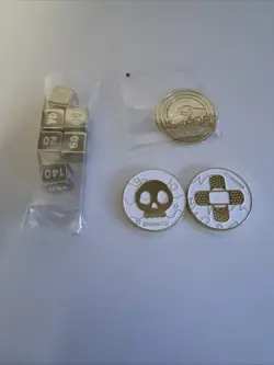 Pokemon TCG: Charizard Ultra Premium Collection UPC Metal coins and dice (New) - Image 1