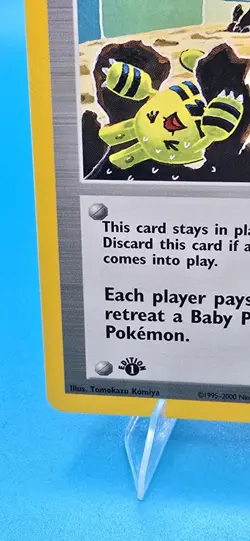 Broken Ground Gym 92/105 Neo Destiny Trainer Rare 1st Edition Pokemon Vintage NM - Image 5