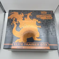 Pokemon Champion's Path Elite Trainer Box Charizard English Factory Sealed - Image 1