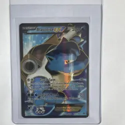 Pokemon TCG Blastoise EX Full Art Ultra Rare XY 142/146 LP - Image 1