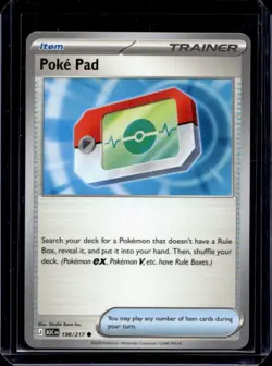 2026 Pokemon Ascended Heroes Poke Pad Common #198/217 - Image 1