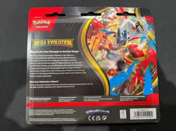 Pokemon TCG Mega Evolution Psyduck Triple Booster Pack Blister - Image 2