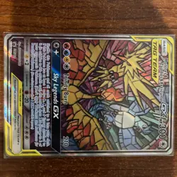 Moltrex Zapdos Articuno GX SM210 Pokemon Hidden Fates Black Star Promo - Image 1