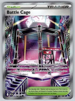 Battle Cage 116/094 Phantasmal Flames NM Pokemon Ultra Rare - Image 1