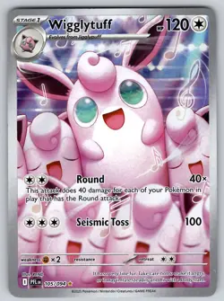 Wigglytuff 105/094 Phantasmal Flames NM Pokemon Illustration Rare - Image 1
