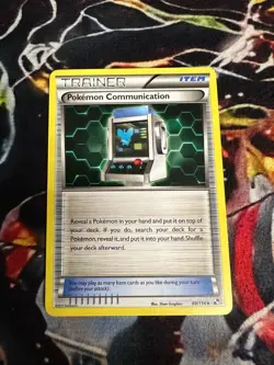 Pokemon Communication 99/114 Black & White Regular - Image 1