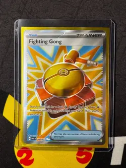 Fighting Gong 168/132 ME01: Mega Evolution Ultra Rare Pokemon TCG NM - Image 3