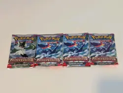Pokemon TCG: Paldea Evolved Booster Packs x 4 - Brand New Factory Sealed ✅ - Image 1
