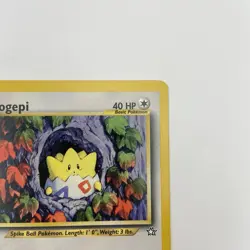 Togepi 51/111 Neo Genesis LP WOTC Pokemon TCG Vintage Single - Image 4