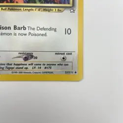 Togepi 51/111 Neo Genesis LP WOTC Pokemon TCG Vintage Single - Image 5