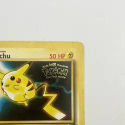 Pikachu #4 Kids WB Presents Pokemon The Movie Promo LP/MP WOTC Pokemon TCG - Image 4