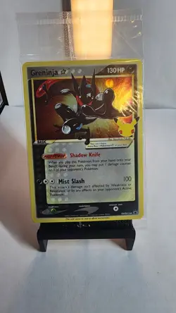 Pokemon Greninja Gold Star Promo Holo SWSH144 Celebrations SEALED - Image 1