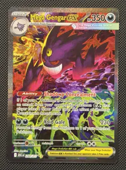 MINT Mega Gengar ex 284/217 SIR Pokemon Ascended Heroes English See pictures! - Image 1