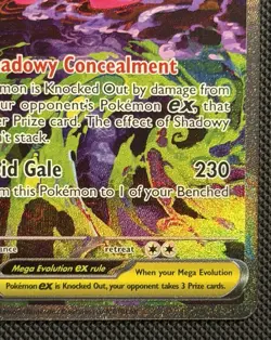 MINT Mega Gengar ex 284/217 SIR Pokemon Ascended Heroes English See pictures! - Image 4
